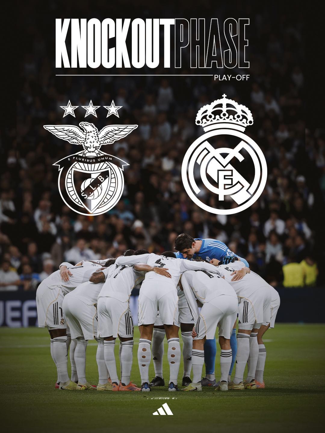 欧冠淘汰赛附加赛对阵：皇马再战本菲卡！欧冠联赛halamadrid