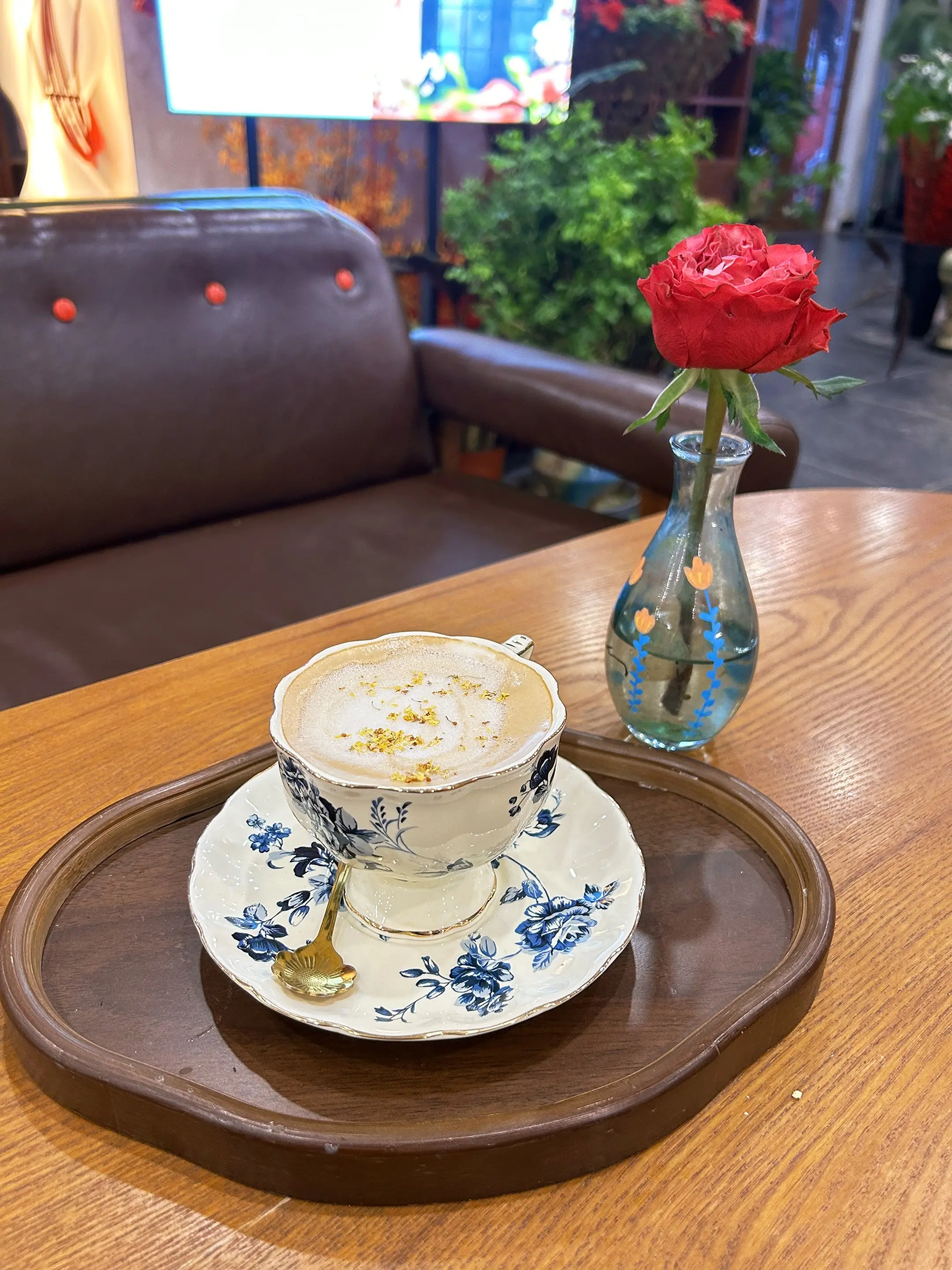 中式游园花式下午茶☕️ 翠囍花园邀您一起赏春🌿