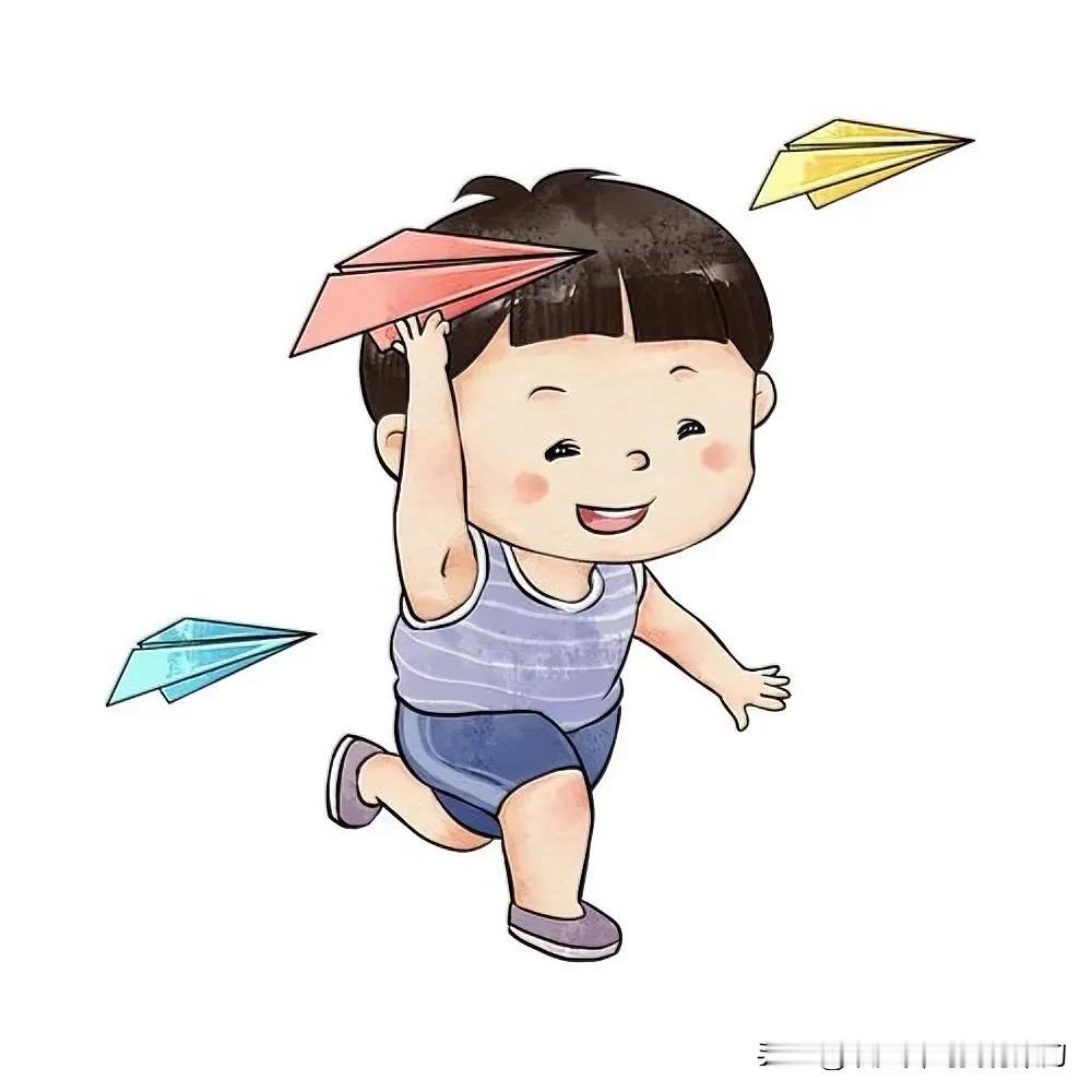 童年的记忆 玩纸飞机

一张平凡的纸，在灵巧的小手中经过简单的折叠，便神奇地变成