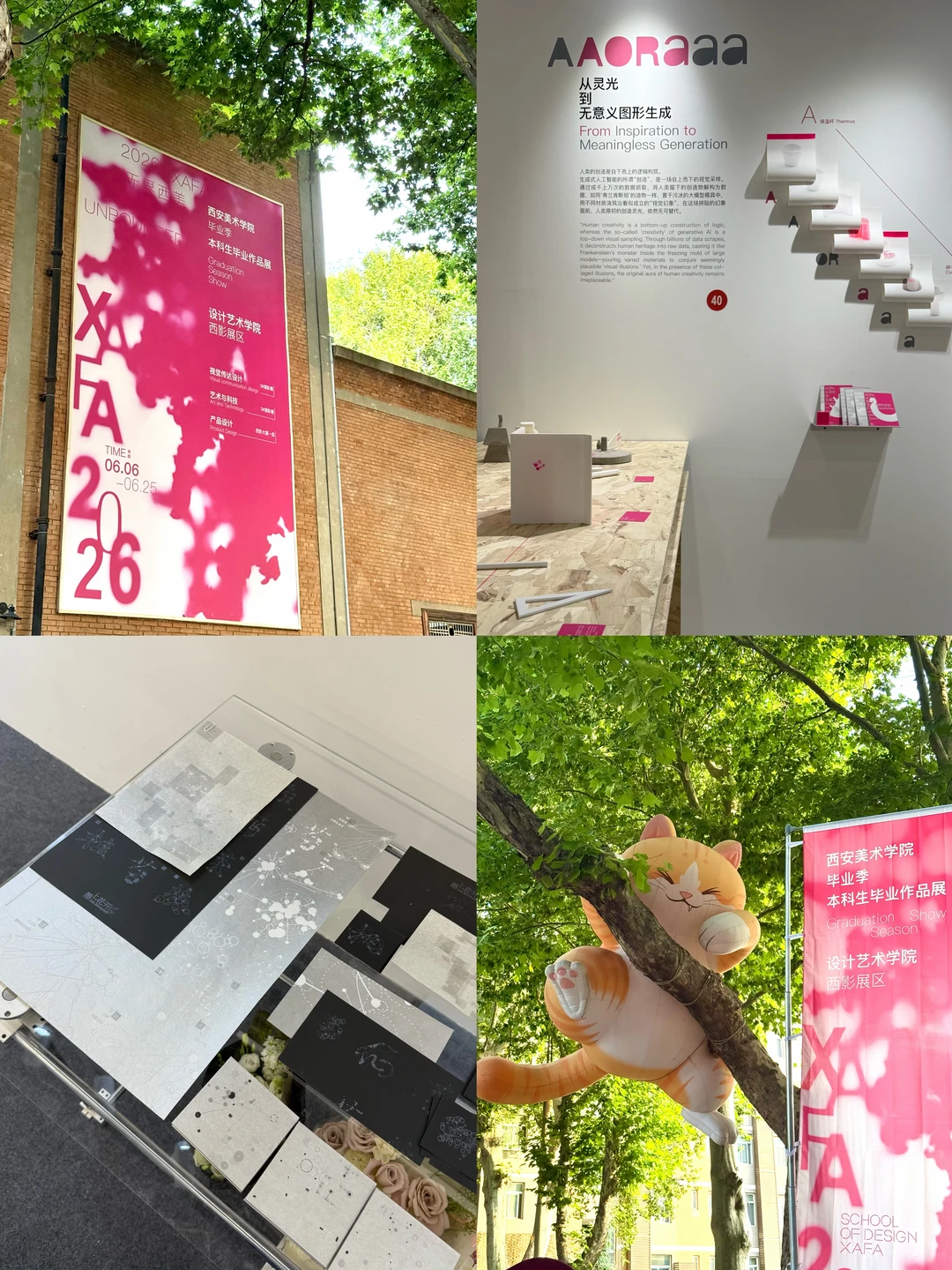 6.9实拍🍃西美本科毕业展 （in西影）🫧