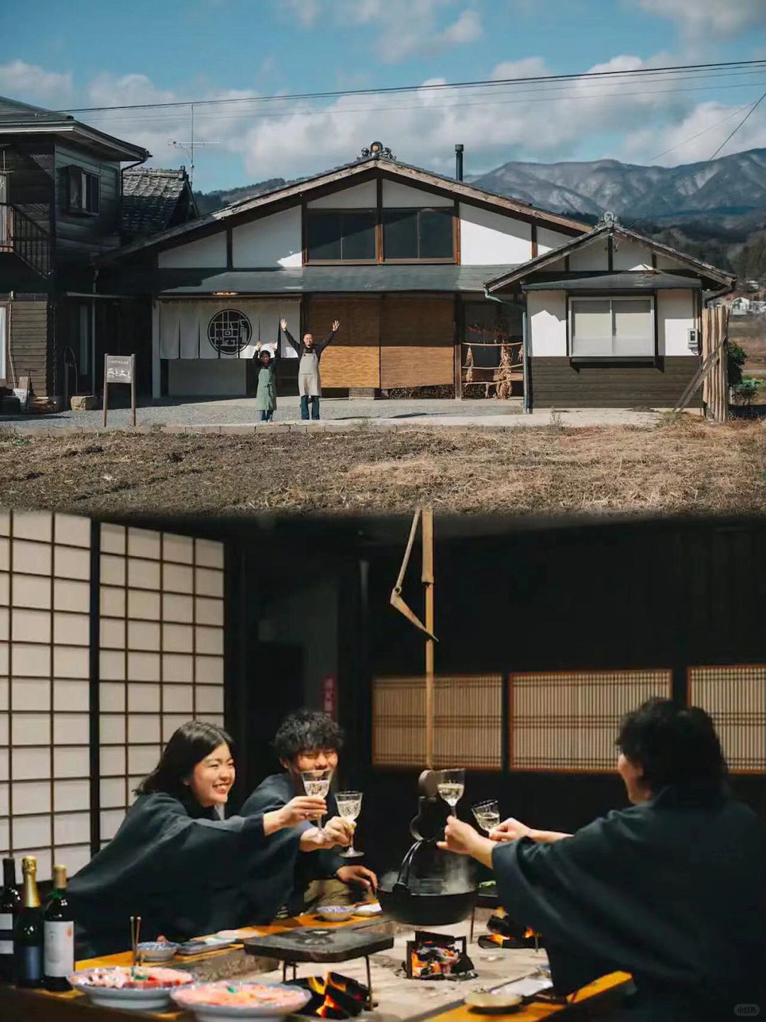 日本长野旅行⛰️住进了理想的百年乡村木屋