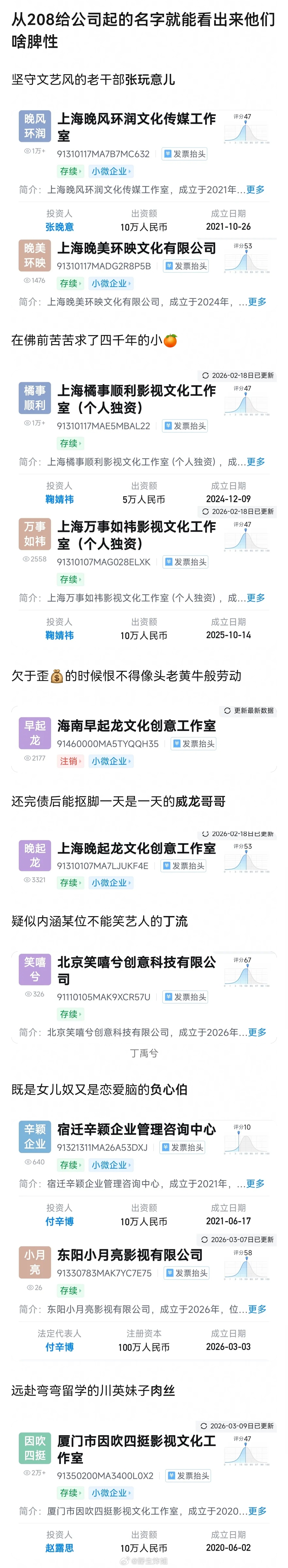 从208给公司起的名字就能看出来他们啥脾性宋威龙在早起和晚起之间选择了晚起 