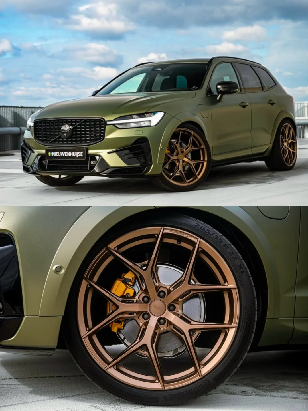 沃尔沃XC60改装VOSSEN轮毂