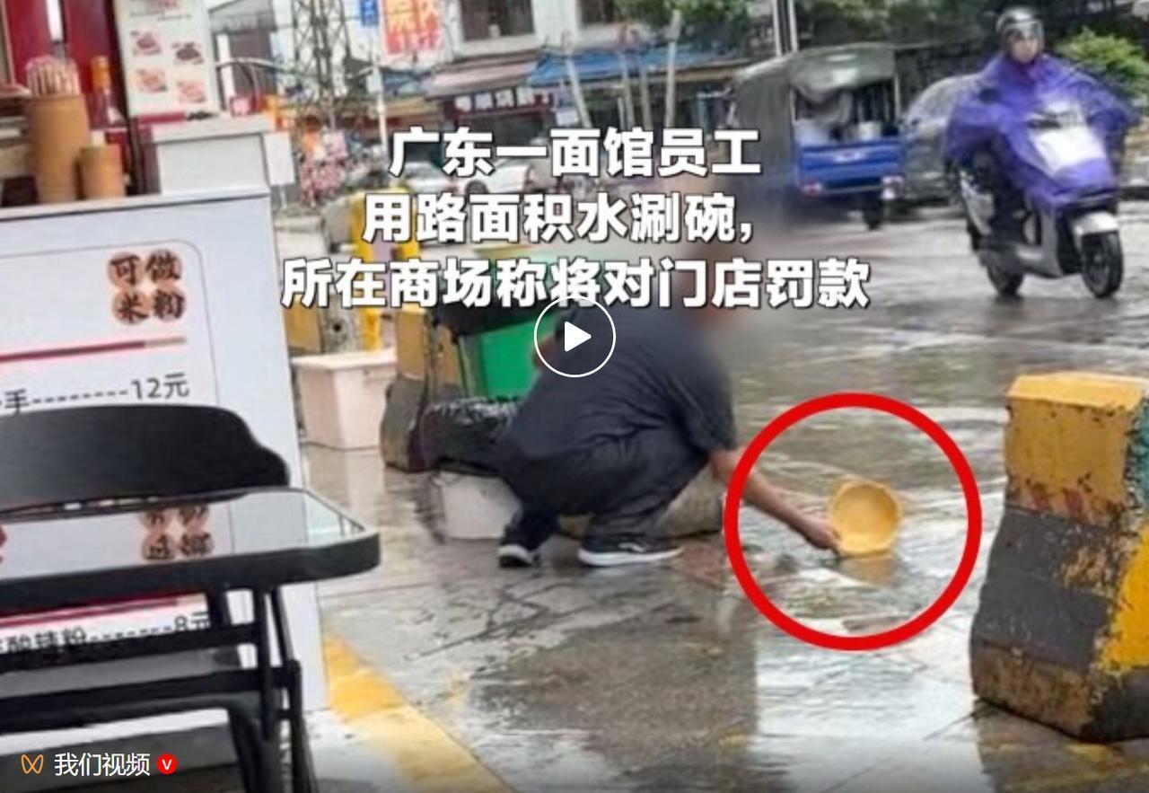 7 月 6 日，广东顺德一名市民外出就餐时拍到刺眼一幕，视频迅速在社交平台传播。