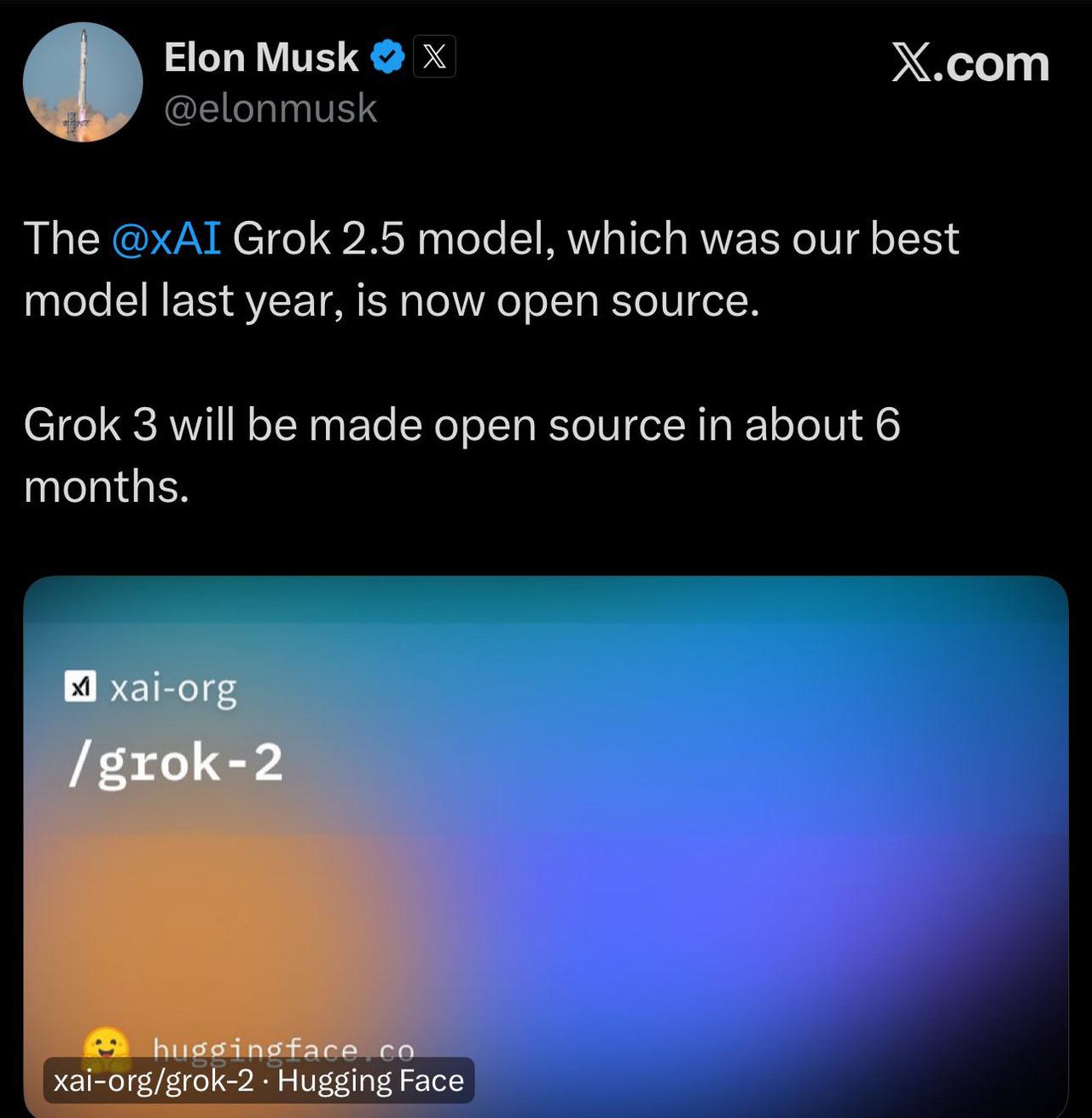 突发新闻 🚨：Grok 3 计划在 6 个月内开源！每天进步一点 上热搜 每日