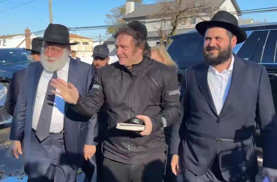 《阿根廷总统米莱2022年参选总统之前，去纽约会见犹太哈巴德领袖！》

阿根廷总