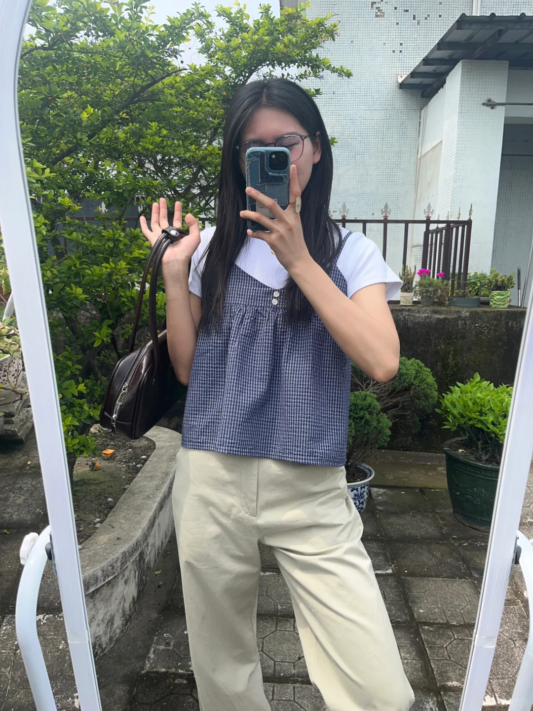 韩里韩气的小吊带