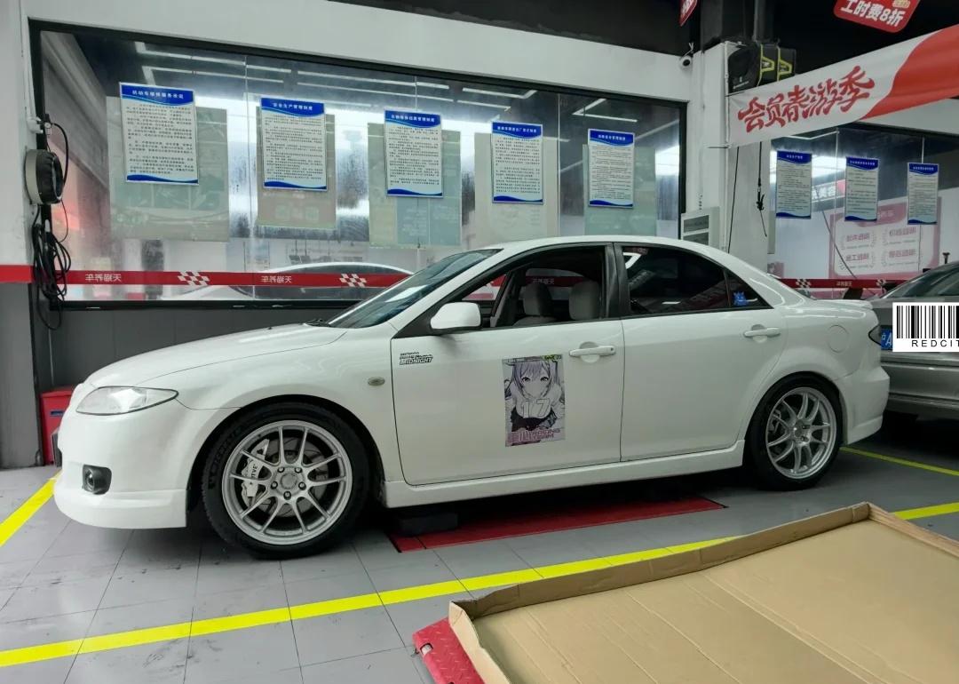 换双鞋玩玩马自达6 ENKEI