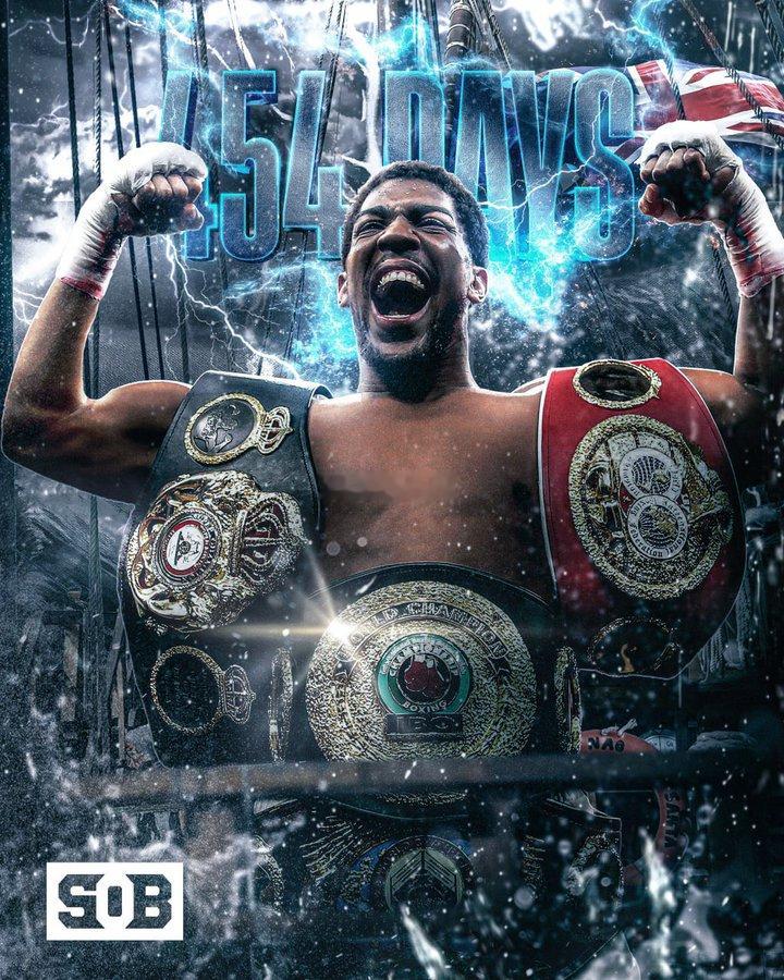 拳坛速递 时隔454天终于迎来首场胜利🗓️🥊-安东尼·约书亚Anthony 