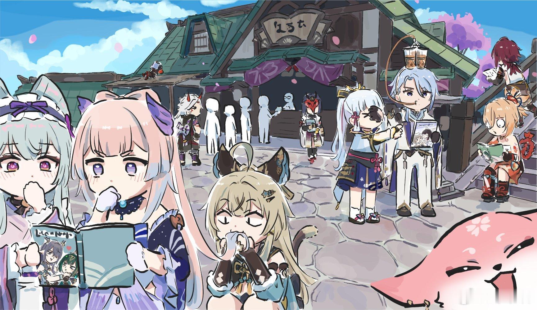 原神原神挪德卡莱原神 🦊📗📘📚📖！！
