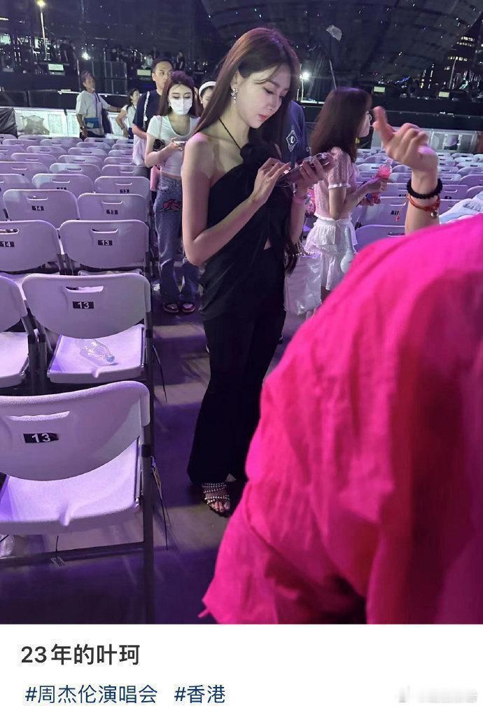 演唱会上的叶珂和杨颖 图四太形象了 ​​​
