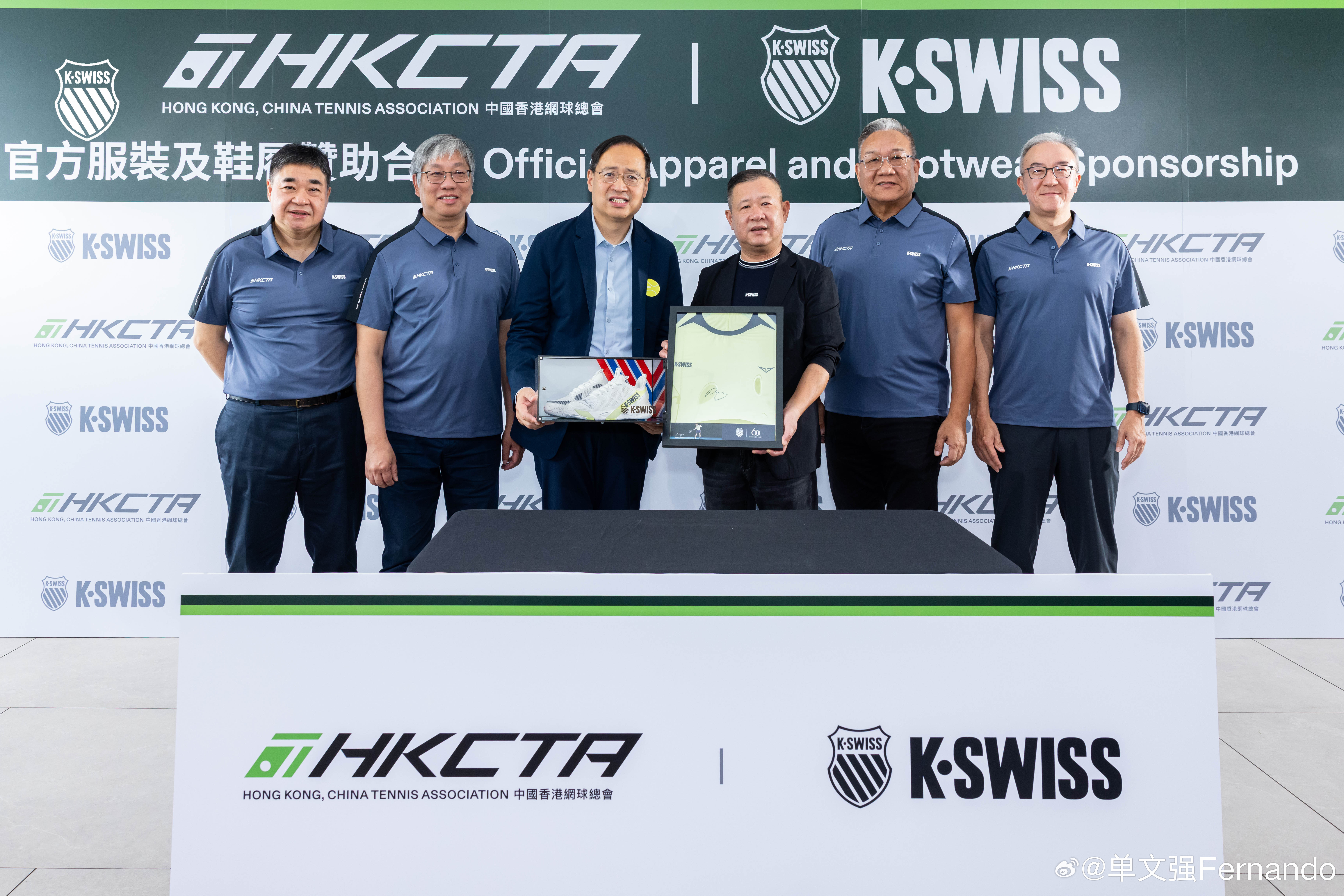 期待住了～个人非常喜欢的K·SWISS和中国香港网球总会HKCTA合作上了，而且