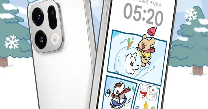 OPPO Find X9联名线条小狗，Find X9s再曝