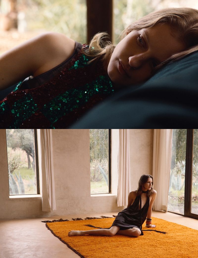 模特Nadine Kirilova出镜泰版《VOGUE》2026年4月刊，演绎“