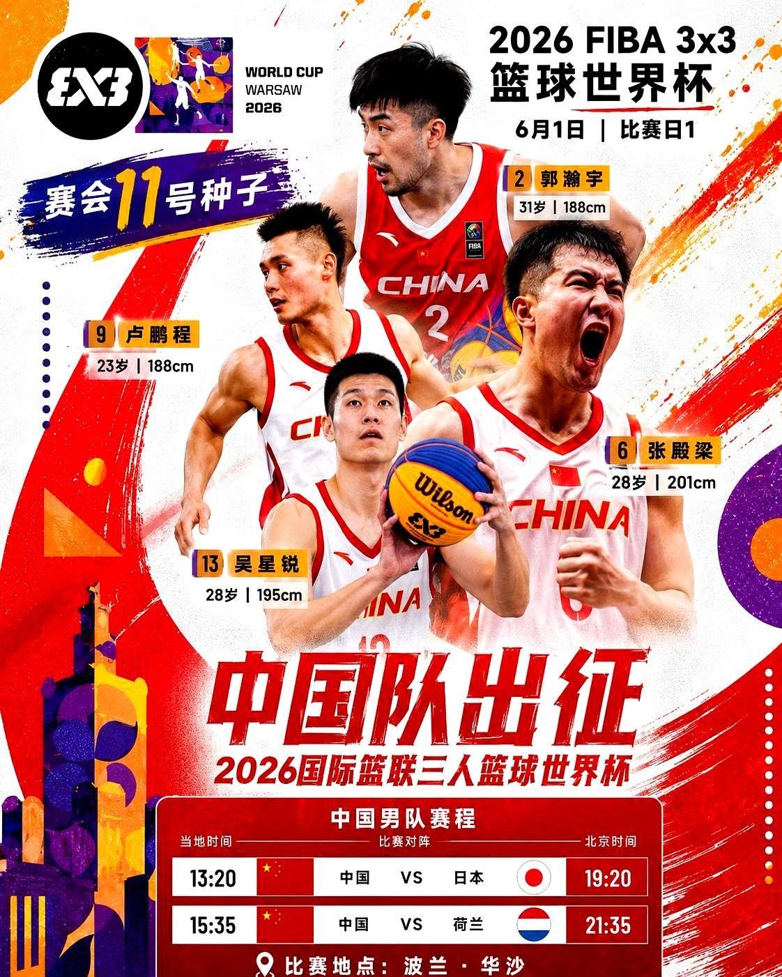 6比6平！中国男篮三人篮球世界杯首战，就跟日本队卡住了。

外线投不进，日本队防