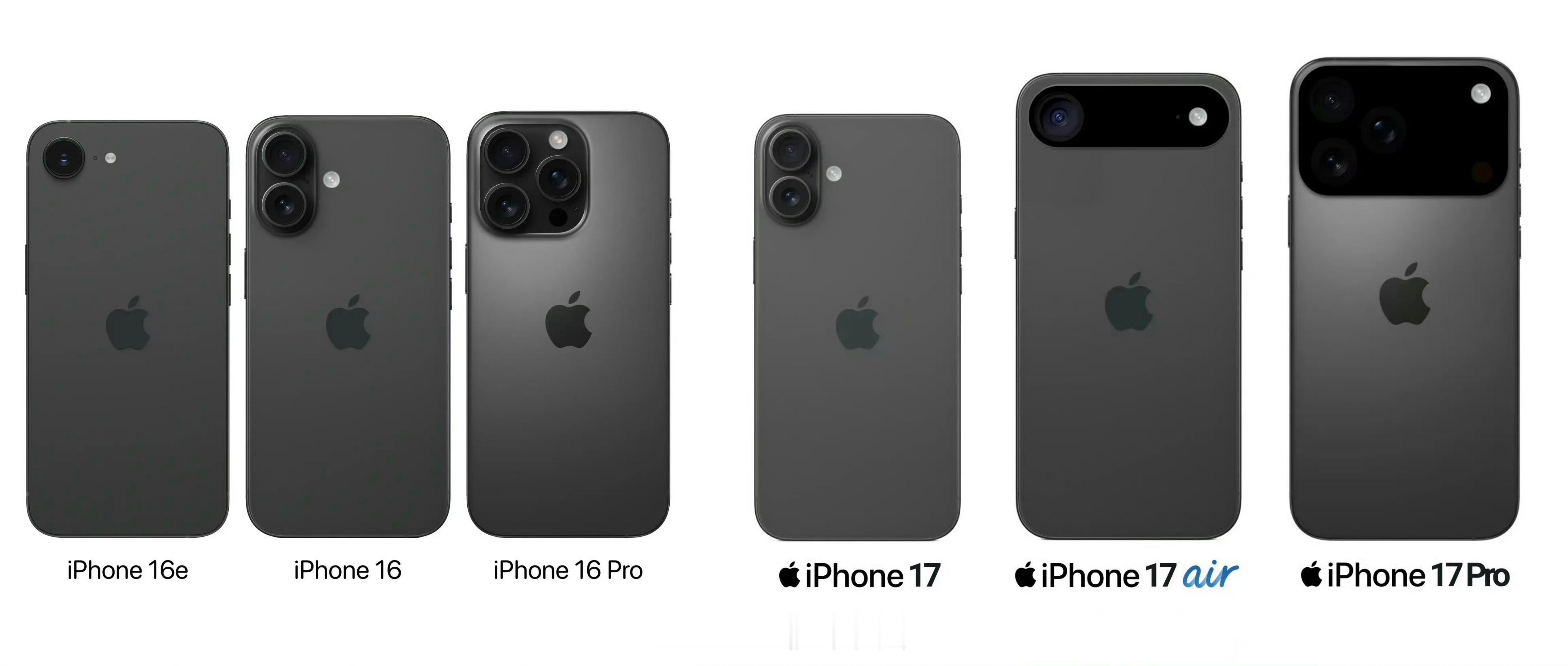 iPhone17系列 🆚 iPhone16系列Deco设计变化很大，大家喜欢哪