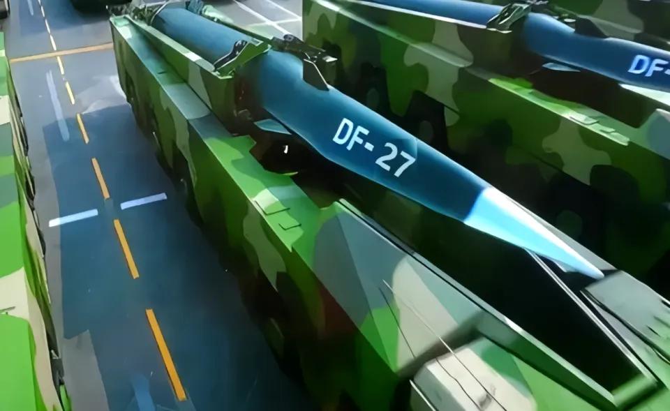 最近有个消息炸了屏：中国在东亚成功试射DF-27高超音速导弹，飞行速度实测123