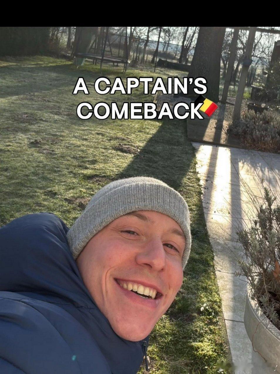 比利时男排萨姆·德鲁 🇧🇪 透露，他在接受癌症治疗后正在康复中，目前准备返回