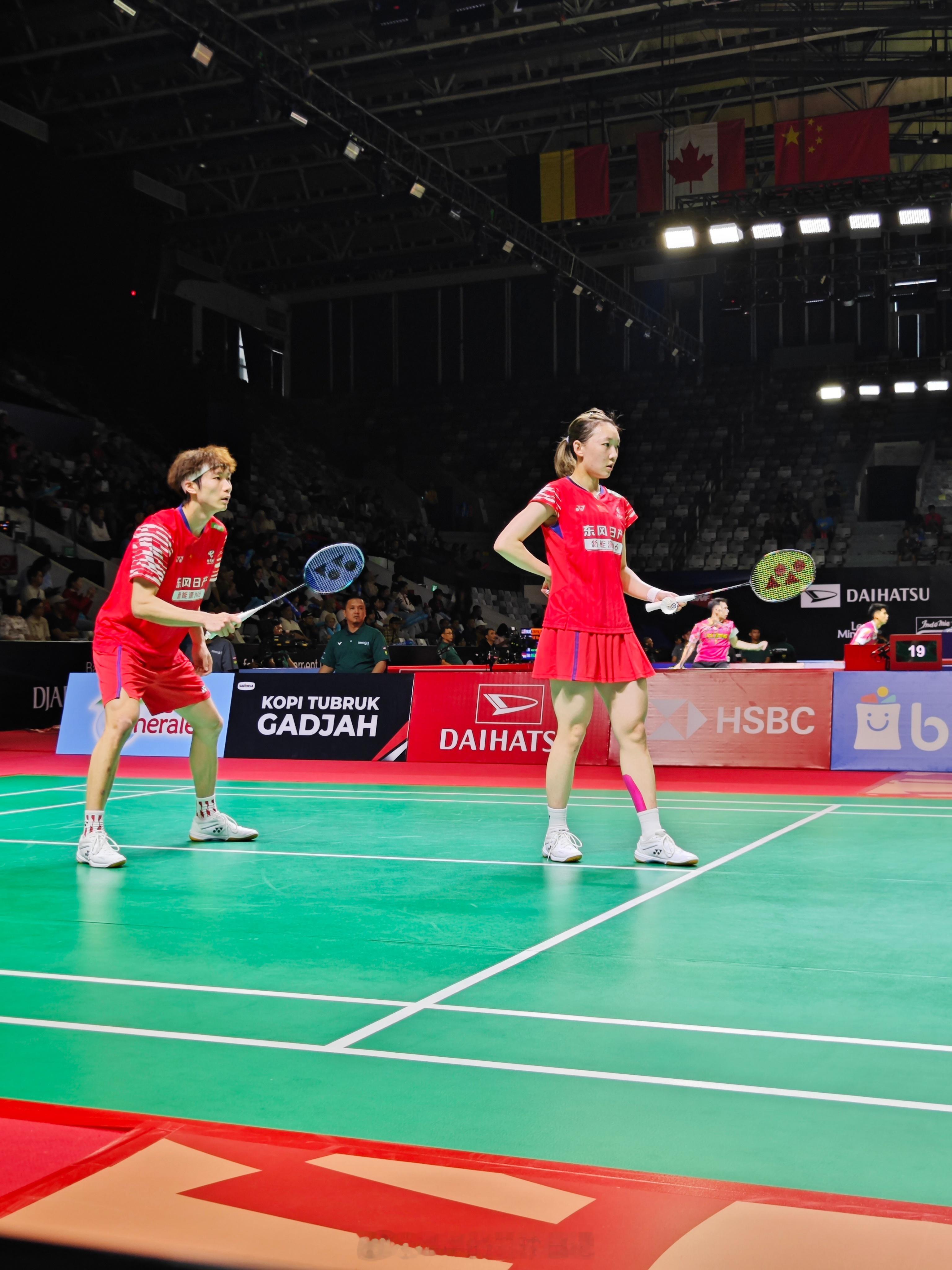 混双 1/8赛 陈政宽 / 许尹鏸 20-22 11-21 蒋振邦(2) / 魏