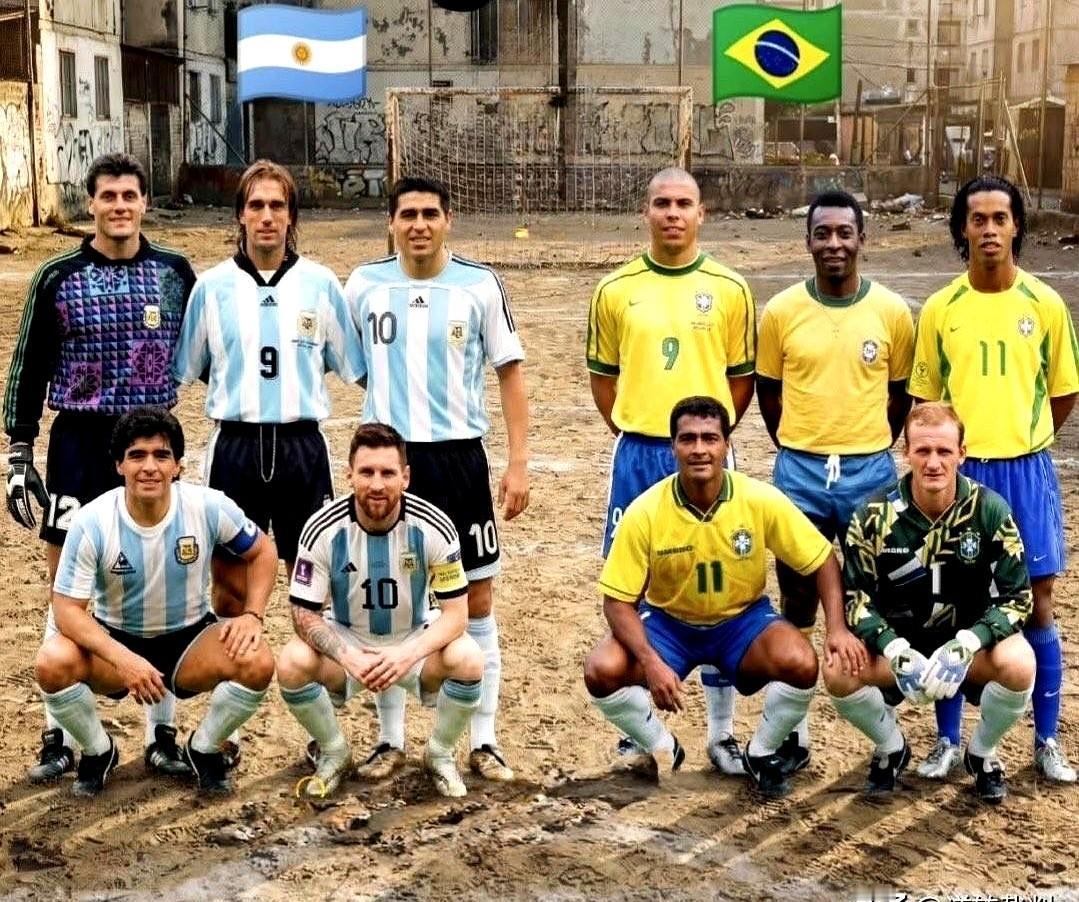 巴西阿根廷踢5v5谁能赢？这问题终于有答案了！

别猜了，哥们儿，刚踢完！

就