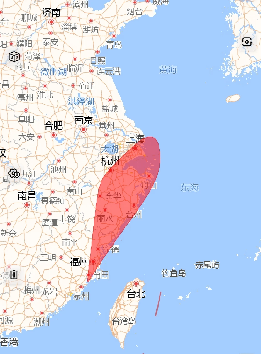 7-10浙沪闽晚霞