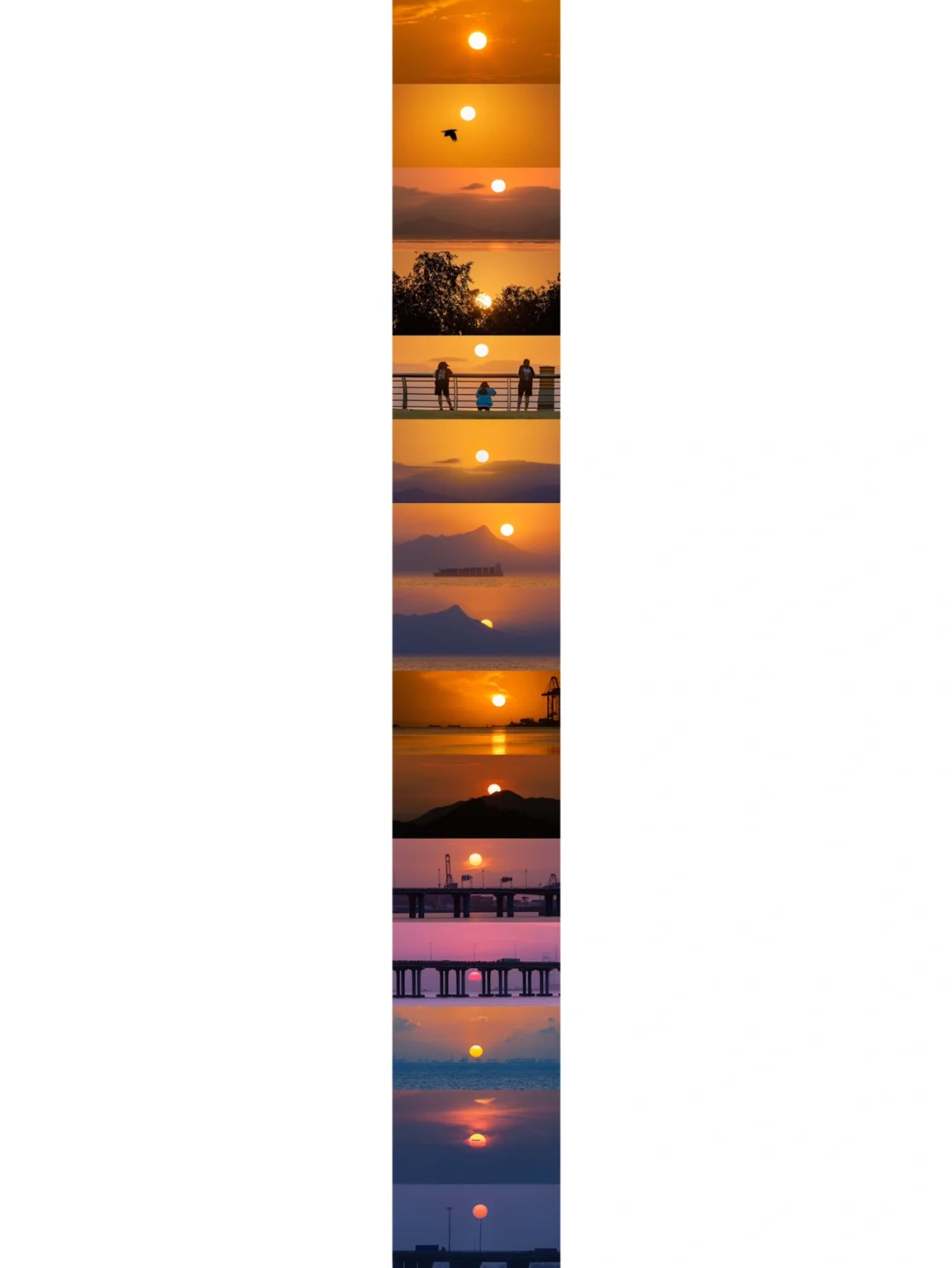 日落尤其温柔，人间皆是浪漫🌅