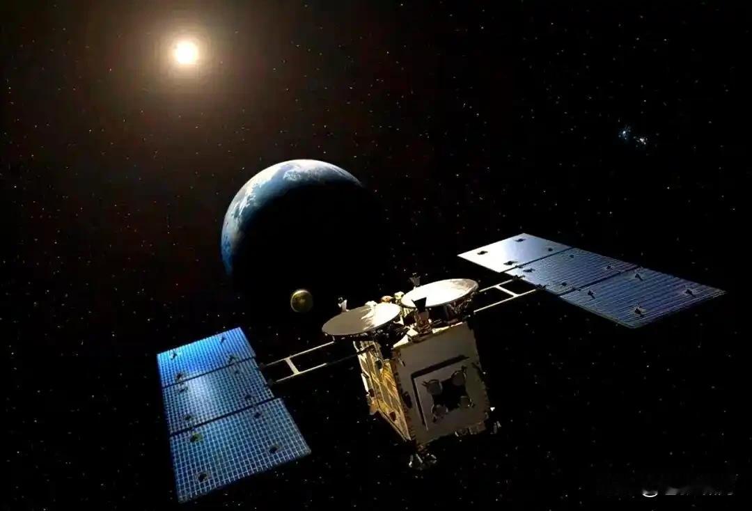 日本隼鸟2号宇宙探测器，1.8万公里时速，往返52亿公里，历时6年完成小行星撞击