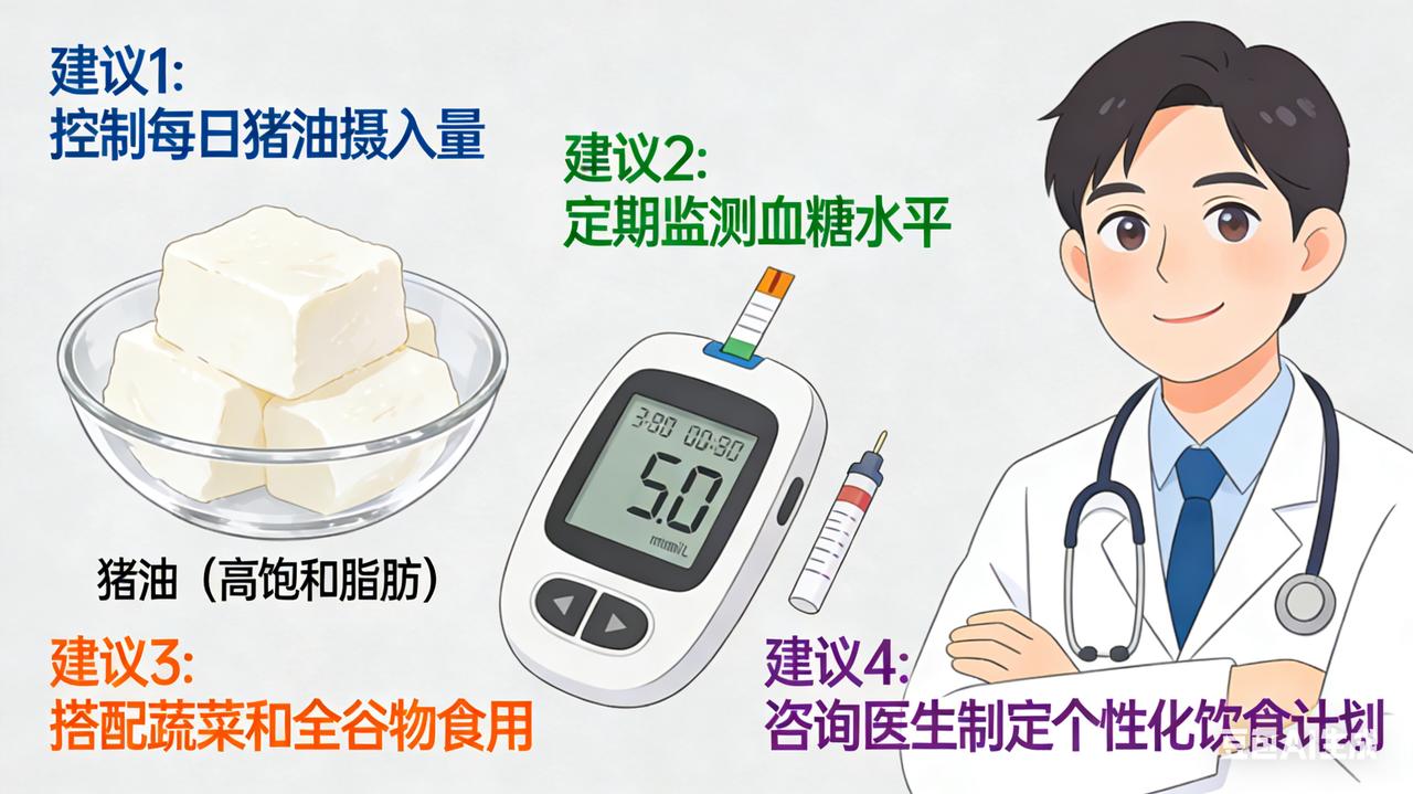 猪油真的适合糖尿病患者吗？医生给出 4 点建议
“一勺猪油顶五副药”？医生急得拍