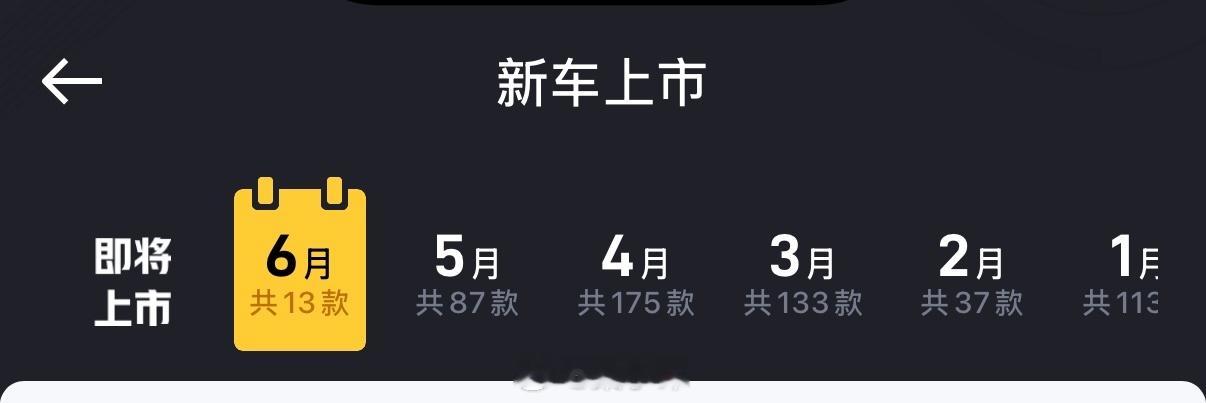 2026年1-5月，中国市场已经发布544款汽车（懂车帝）1月113辆2月37辆
