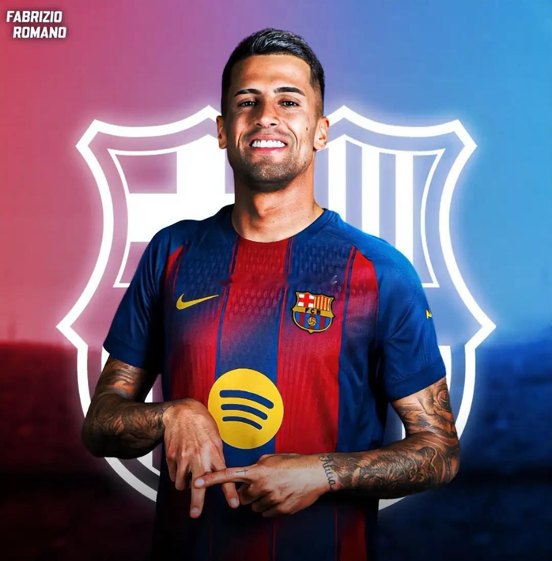 红蓝故人归！坎塞洛降薪重返巴萨，400万欧租借续写前缘罗马诺重磅确认，坎塞洛以租