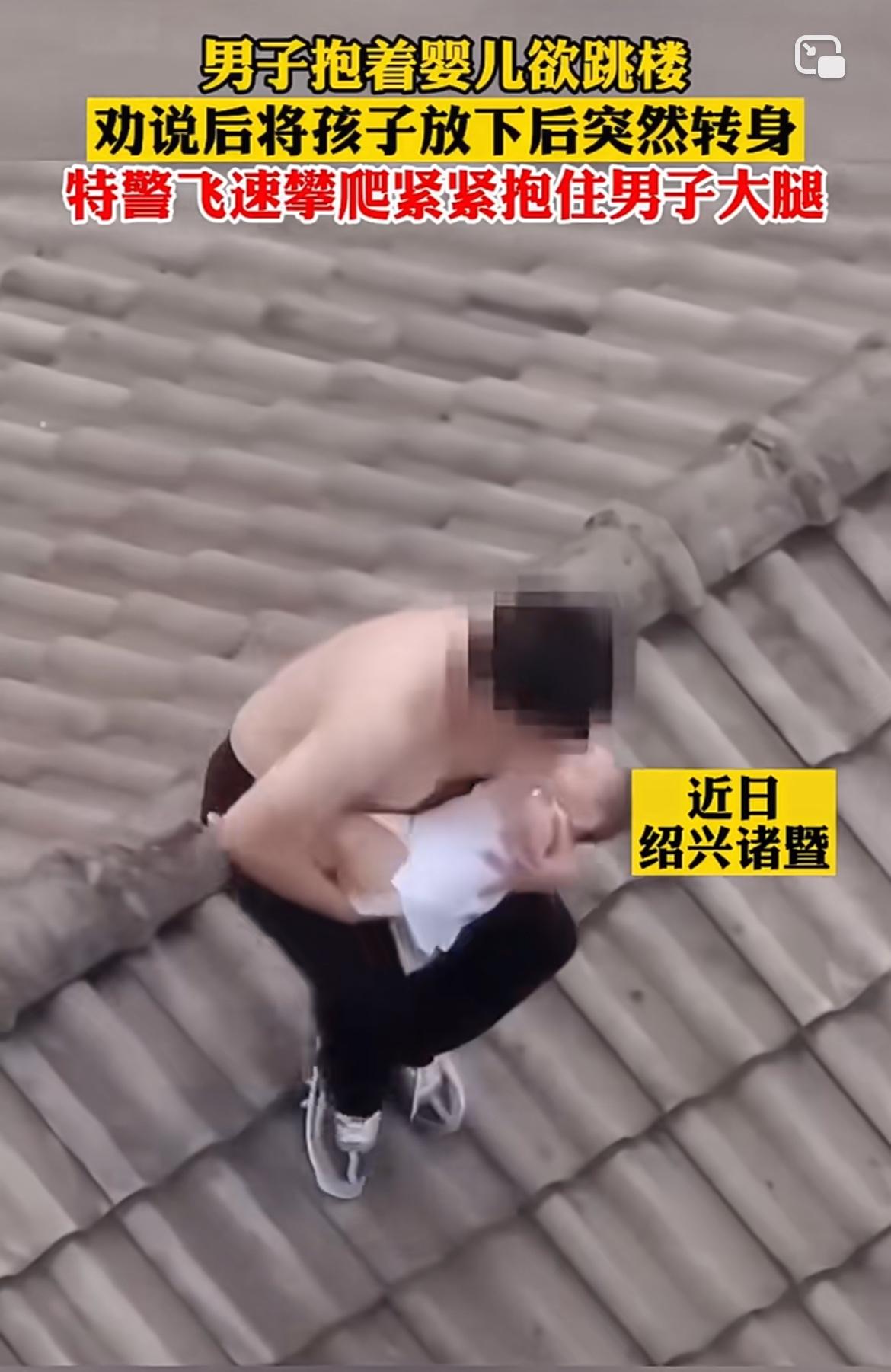 特警飞身救人的场面，想想就惊险刺激！4月12日，蚌埠特警上演高空救援。接警后，特