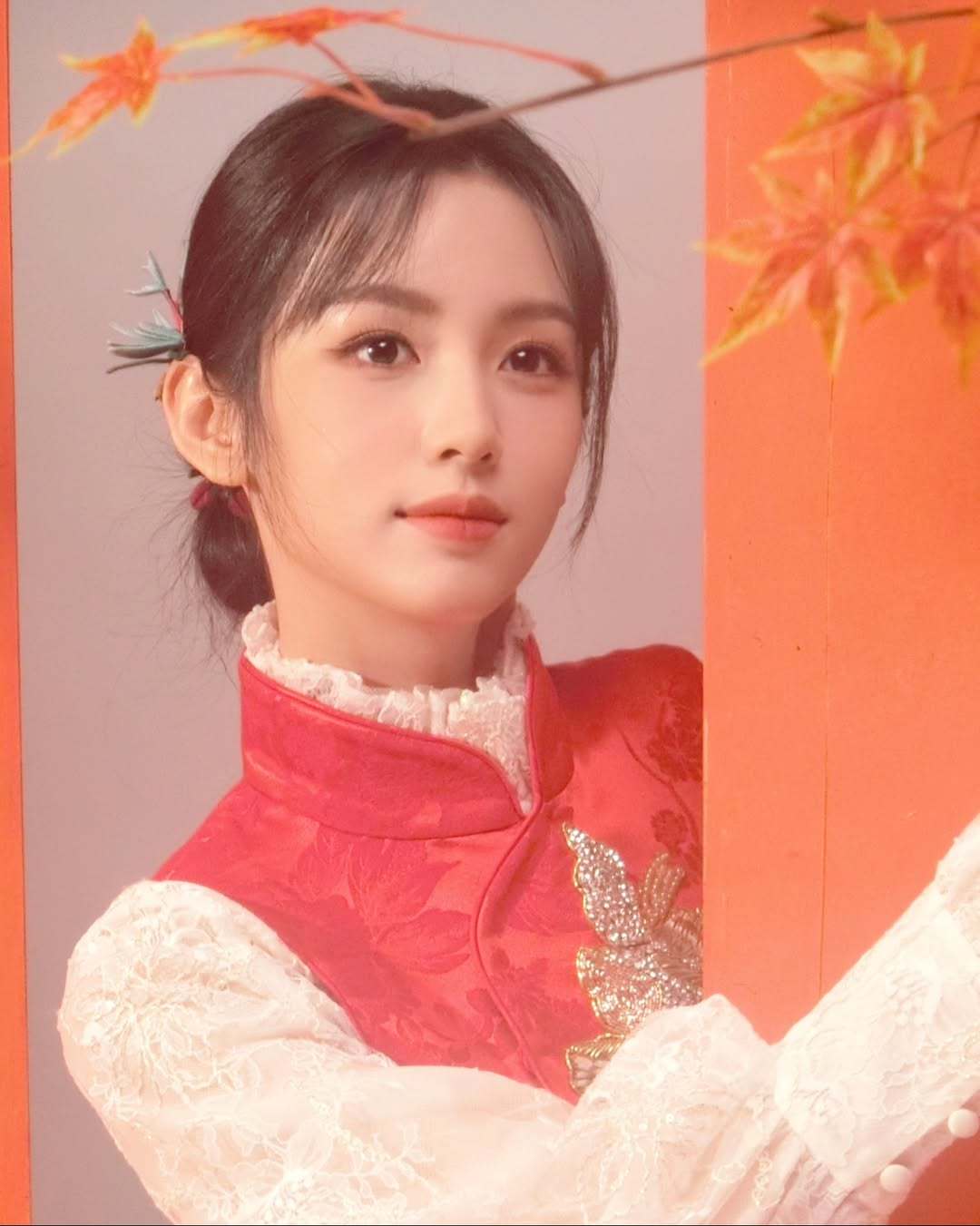 周也 过年穿搭 