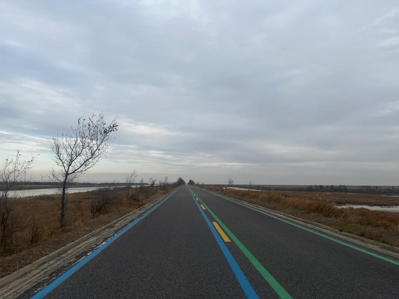 旅游公路的确很有特色，
不在于公路本身，
而是一路上的景。

春夏秋冬，
各有各