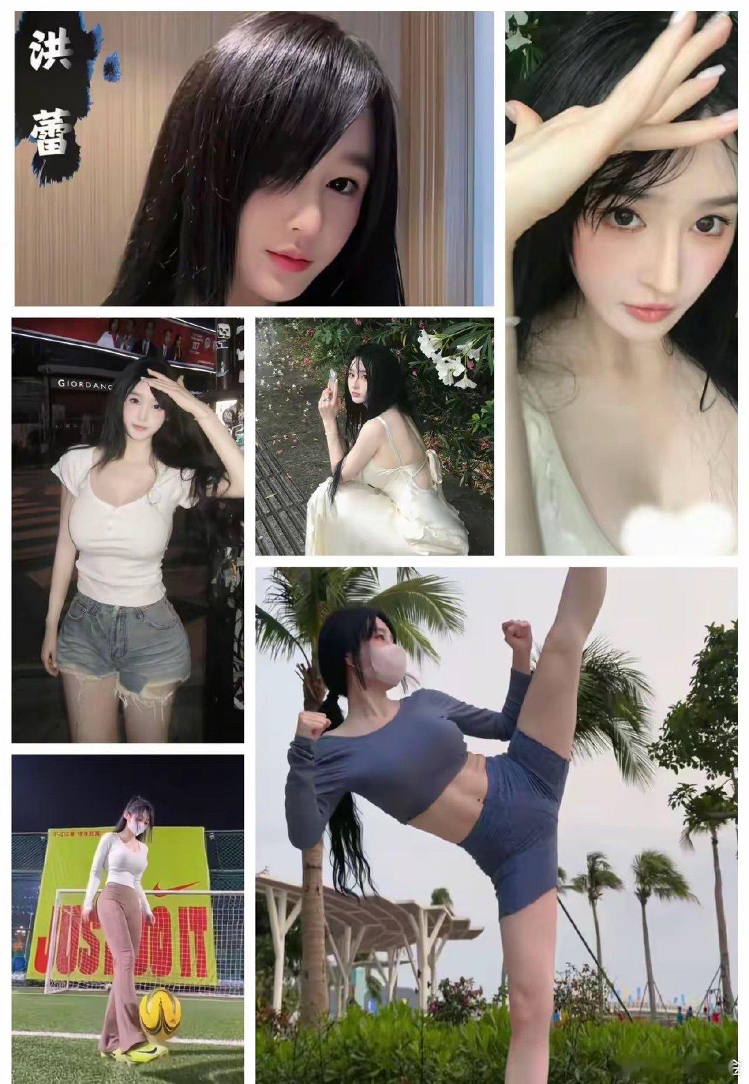 《功夫女足》洪蕾颜值不错。 