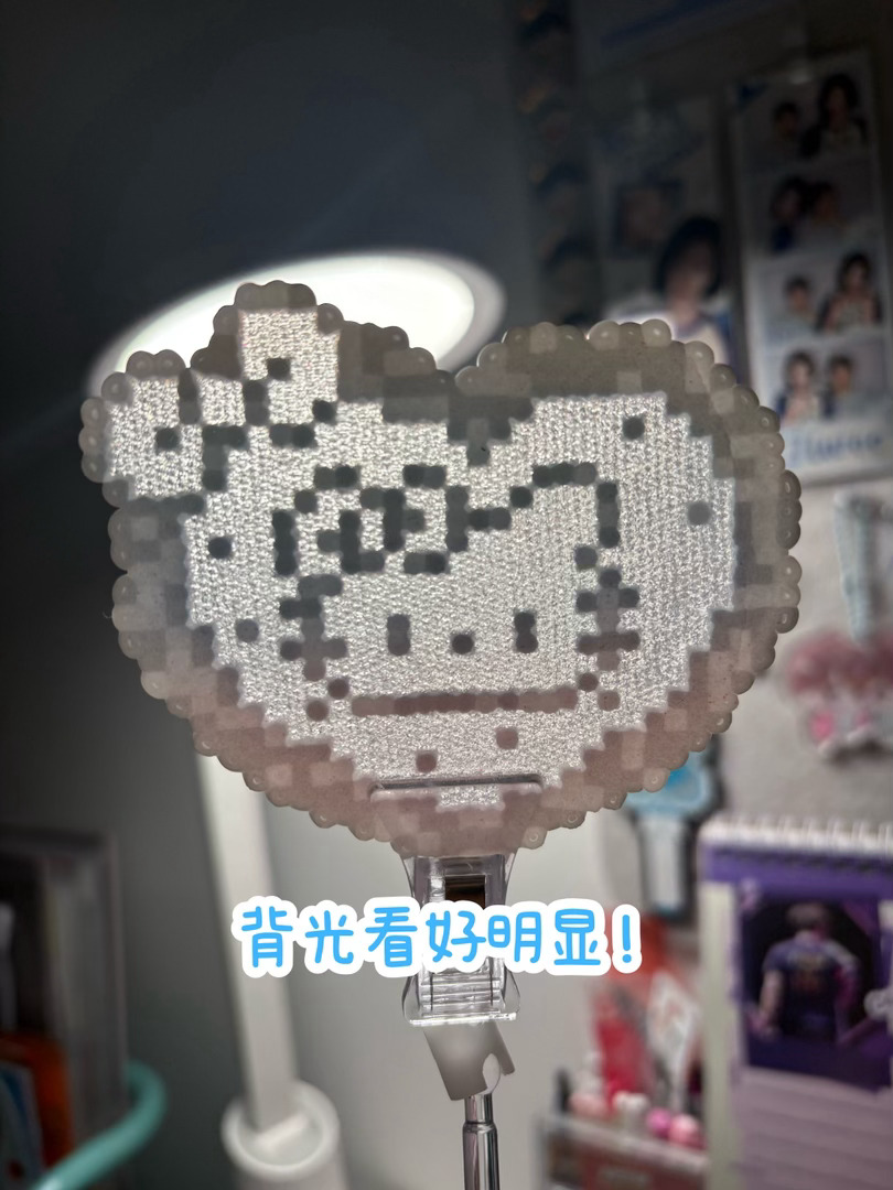 宝宝们我好像发现拯救白色混豆的方法了就是正常用混豆拼，再烫成格利特烫，烫好之后接