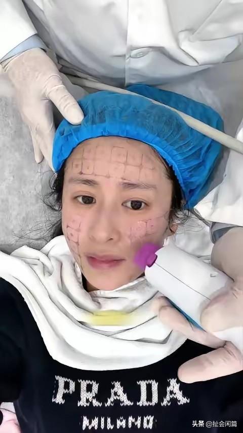 演员颖儿马上就要进组了，为了保持好状态去做了热吉玛。

有网友评论说，做这个简直