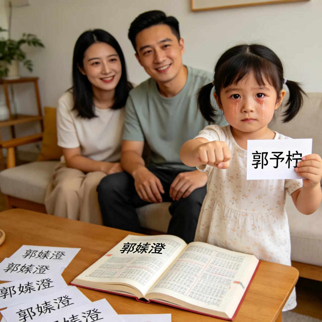 笑不活了！4岁娃嫌名字生僻，直接自己改名
 
爸妈翻遍字典，给娃取了个“全国唯一