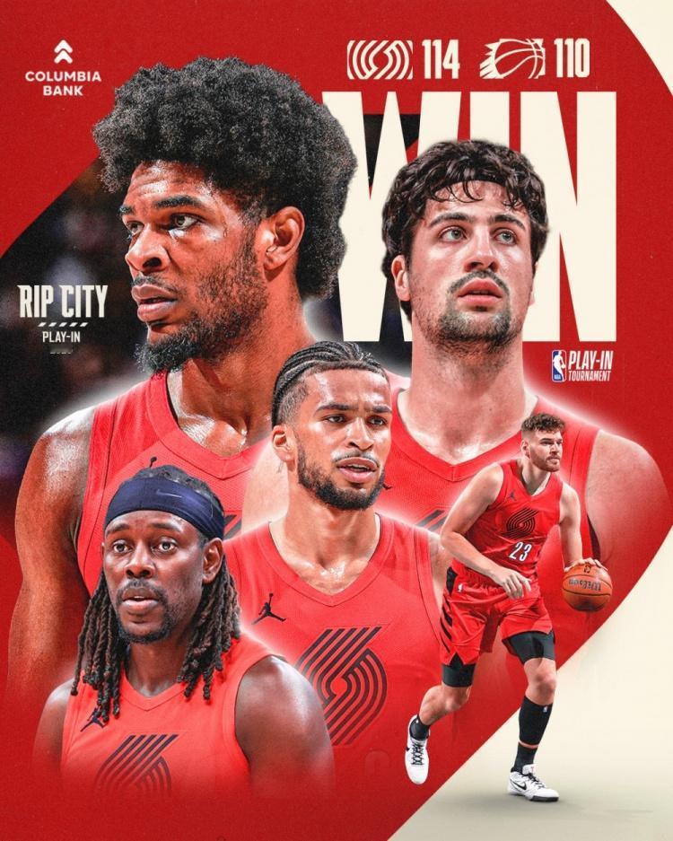 开拓者在常规赛收官阶段的比赛打的真硬，卡位战客场干掉快船拿到第八，今天在附加赛又