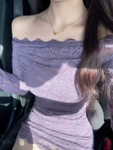 紫色很有韵味 姨姨风～