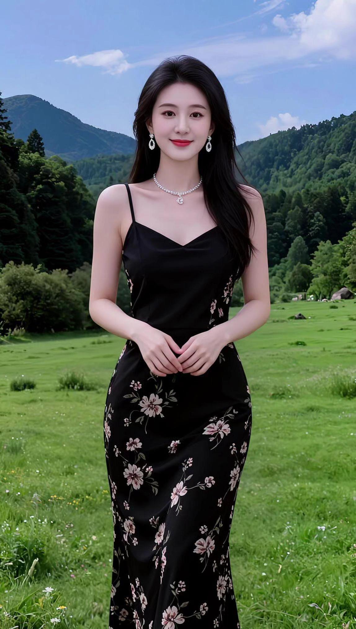 山林温柔风写真  抖音ai创作