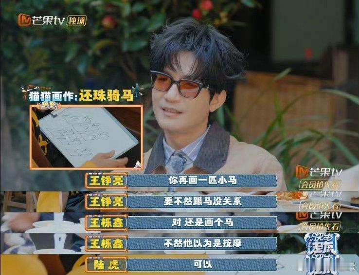 苏醒苏醒画的马耗子看了想认亲快乐老友记快乐老友有风季 别人画马神似，苏醒画马鼠似