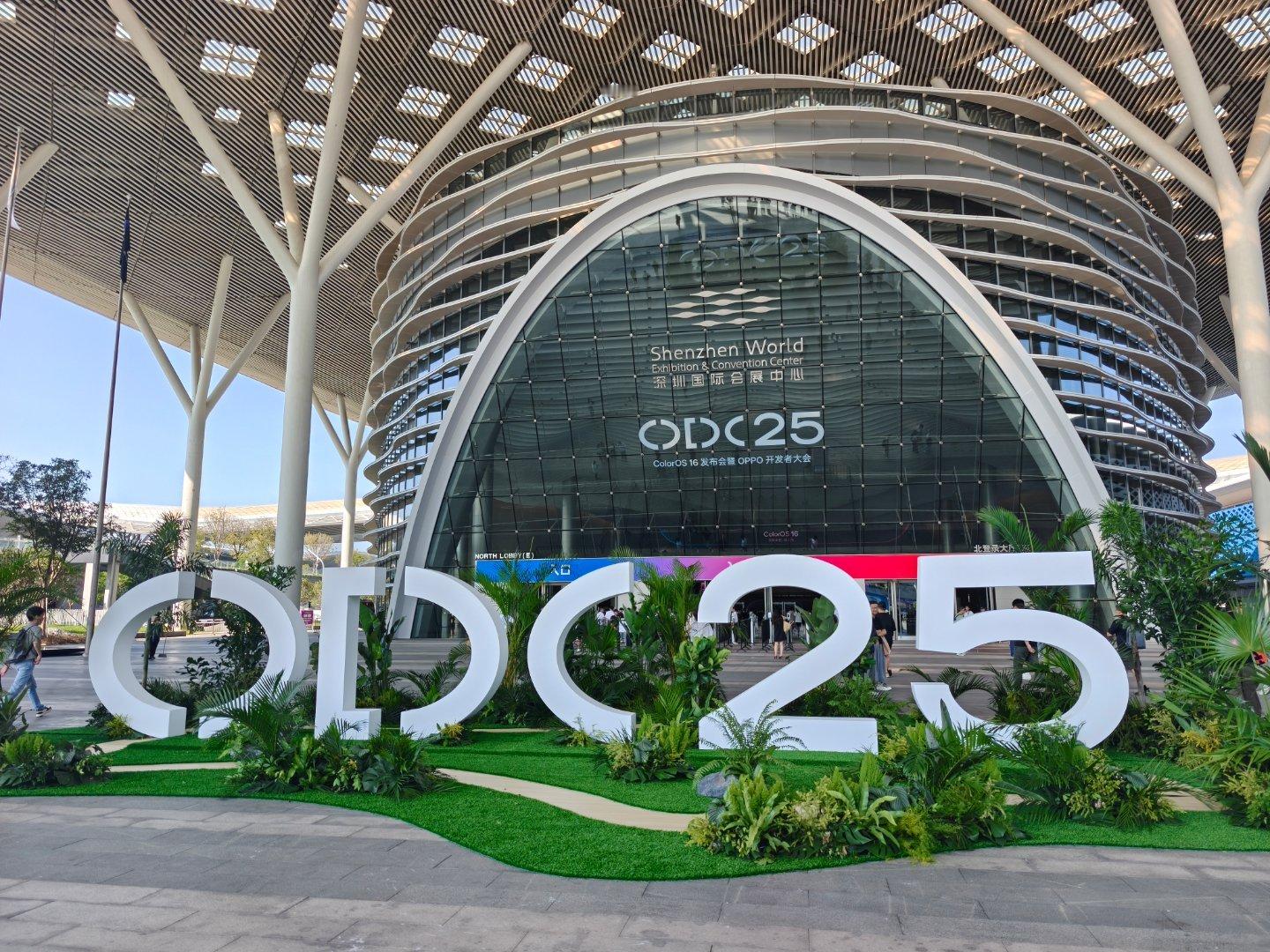 来参加OPPO开发者大会ODC25，全新ColorOS 16，机圈德芙，纵享丝滑
