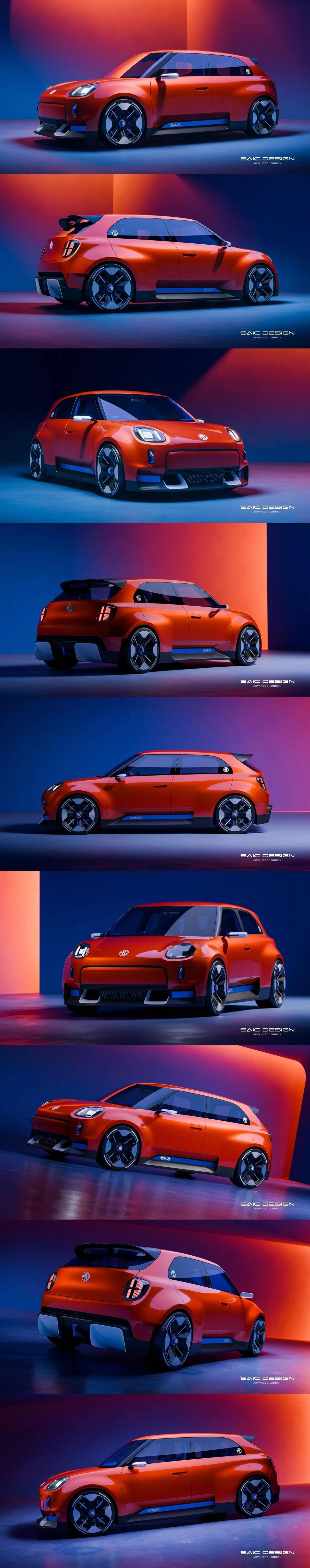 上汽MG两款全新概念车，MG Go两厢精品小车与MG Cyber Concept