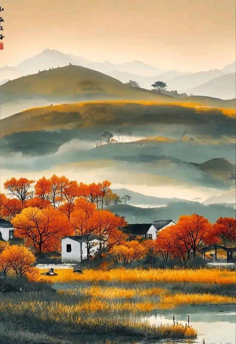 上联：日暮归途，斜阳草树随人远；
下联：诗友请[玫瑰][玫瑰]
#诗与画对联小组