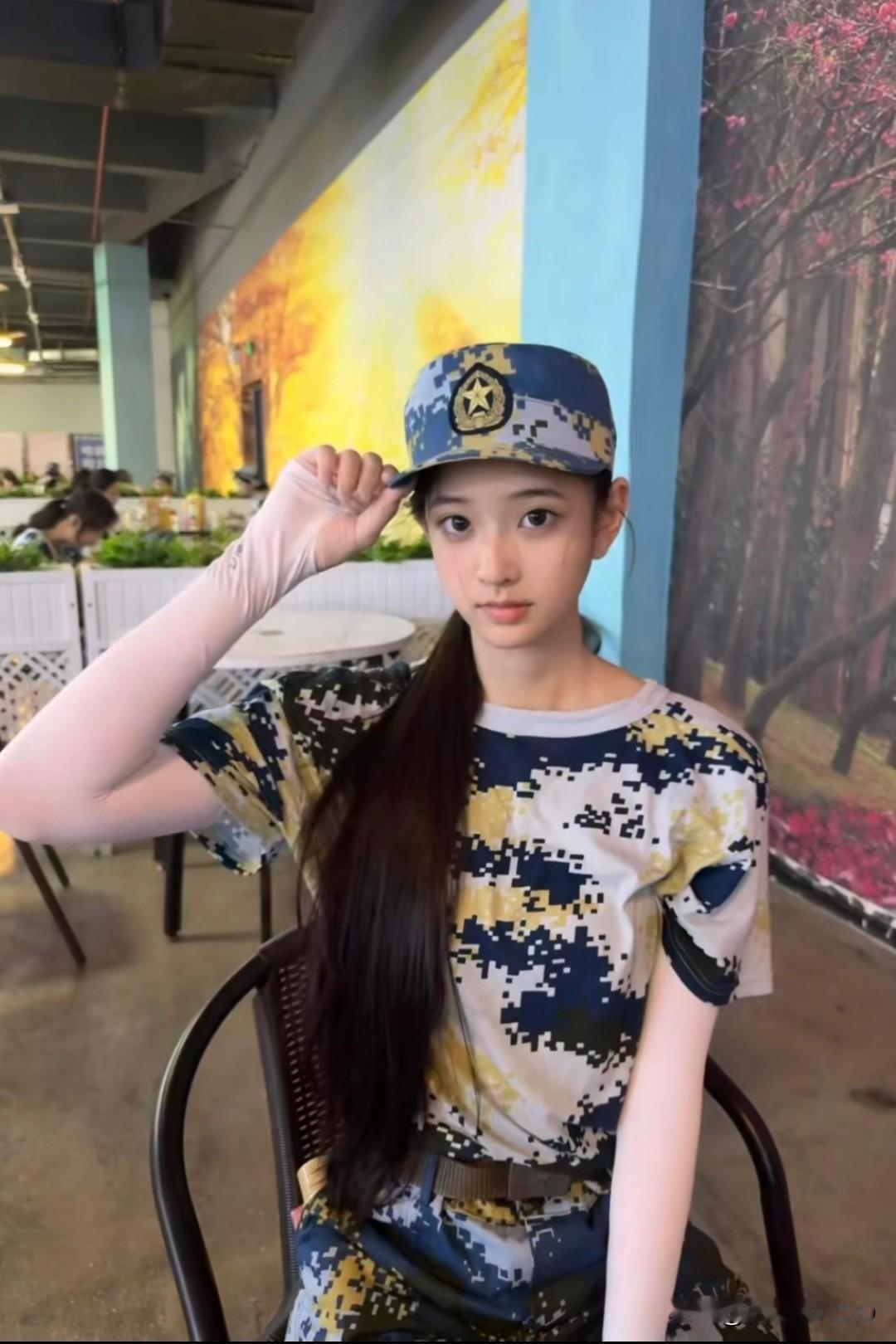 军训服穿搭分享