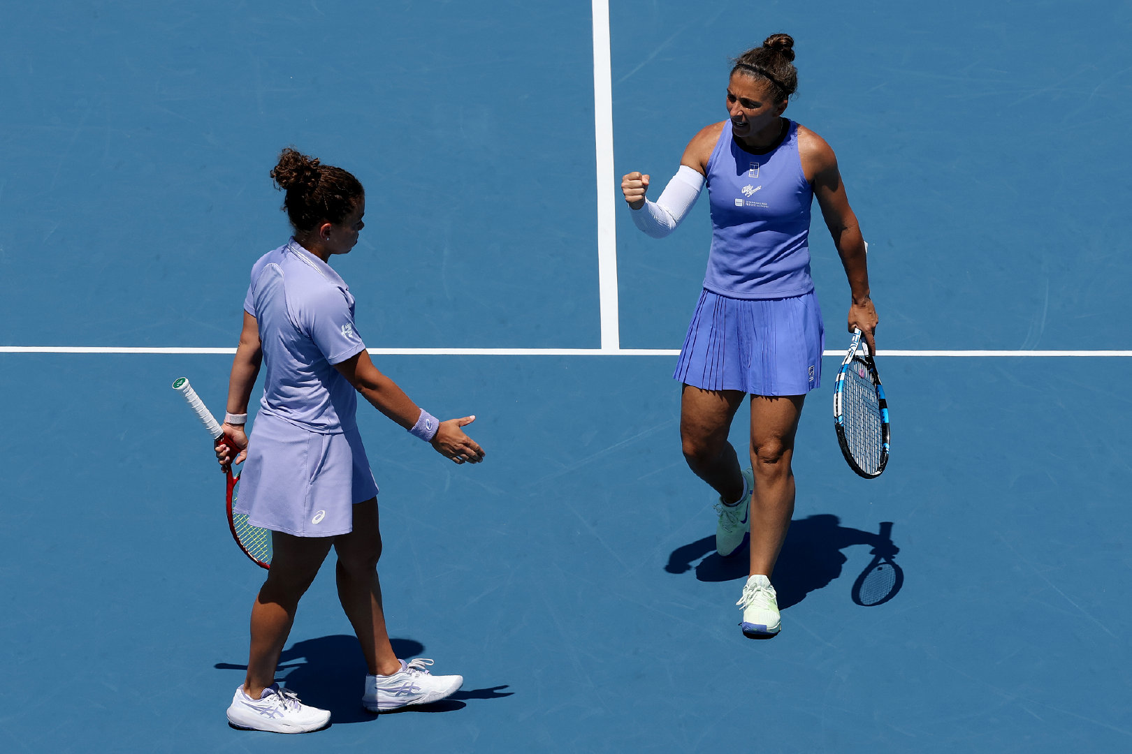 WTA1000迈阿密站双打半决赛赛程📅⏰北京时间凌晨1:00 达布劳斯基/史蒂