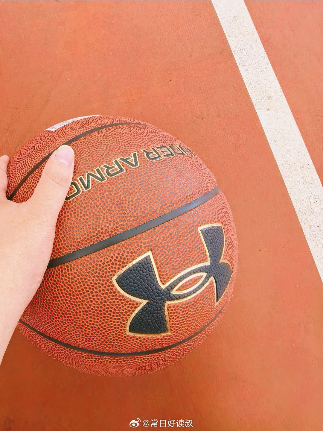 昨天吃多了，又胖了，必须打球🏀减重