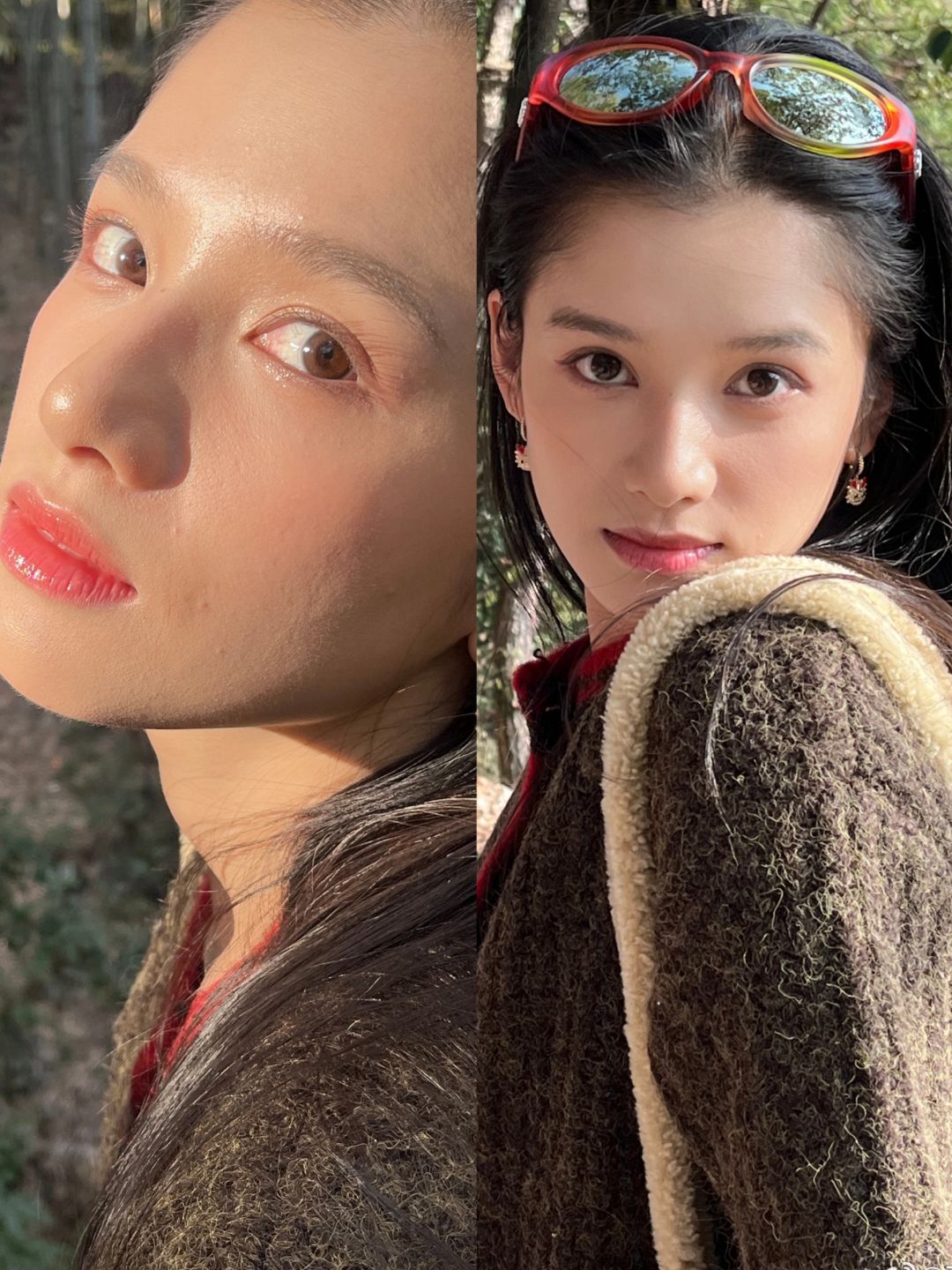 张婧仪真敢发啊…‼️这连毛孔都看得见