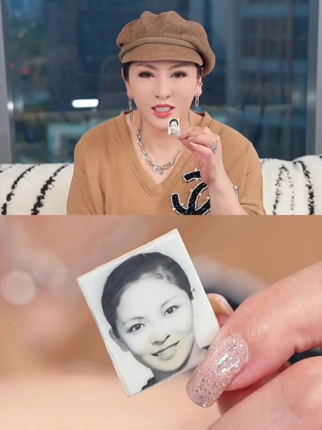 向太27岁驾照素颜美出天际！向华强贴身珍藏