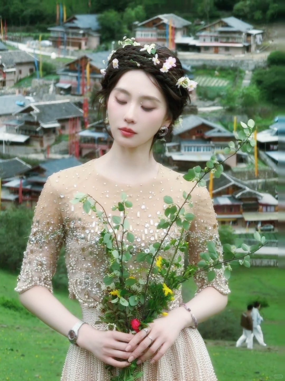 vogue出发图 神女 